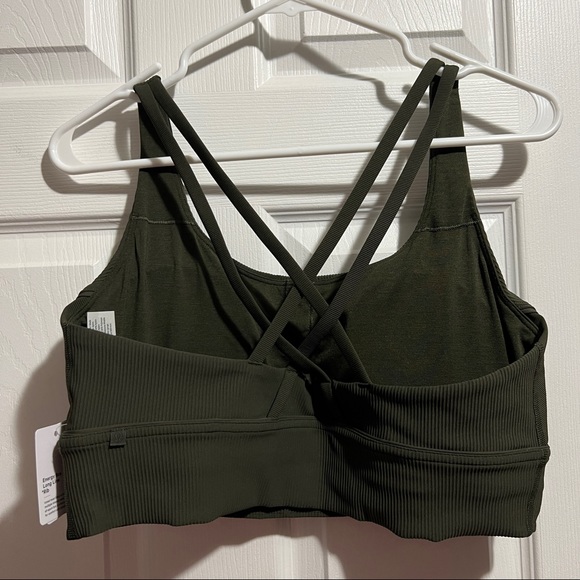 Lululemon ribbed longline energy bra size 14 - Picture 4 of 5